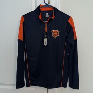 New Chicago Bears GSH winter Ski Youth NFL Snowboard T neck shirt sweatshirt L